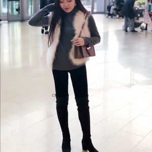 Club Monaco fur vest